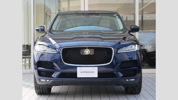 2018 認定中古車 Jaguar F-Pace ポルトフィーノブルー 2Lガソリンエンジン プレステージ