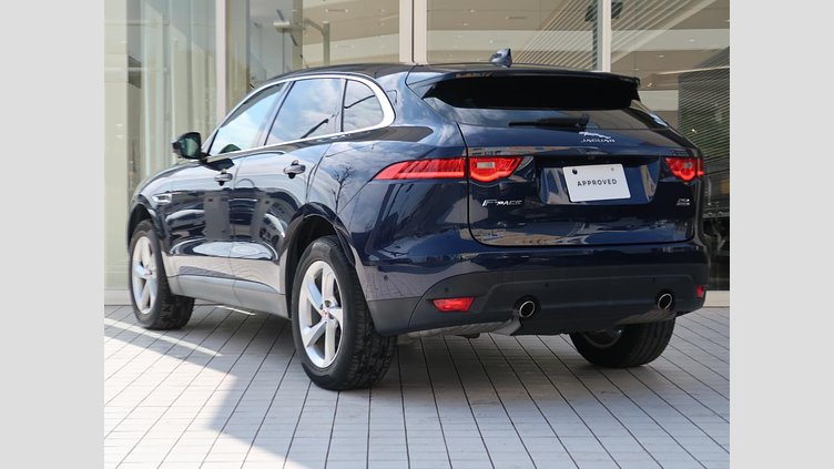 2018 認定中古車 Jaguar F-Pace ポルトフィーノブルー 2Lガソリンエンジン プレステージ