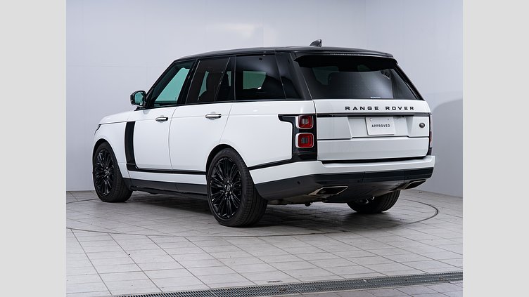 2021 認定中古車 Land Rover Range Rover フジホワイト 3.0リッターV6 258PS ディーゼル WESTMINSTER BLACK