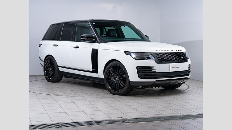 2021 認定中古車 Land Rover Range Rover フジホワイト 3.0リッターV6 258PS ディーゼル WESTMINSTER BLACK