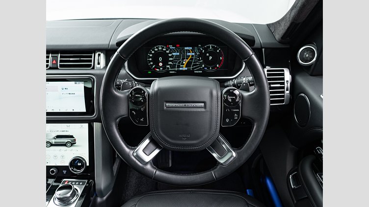 2021 認定中古車 Land Rover Range Rover フジホワイト 3.0リッターV6 258PS ディーゼル WESTMINSTER BLACK
