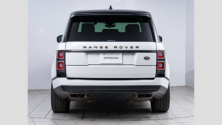 2021 認定中古車 Land Rover Range Rover フジホワイト 3.0リッターV6 258PS ディーゼル WESTMINSTER BLACK