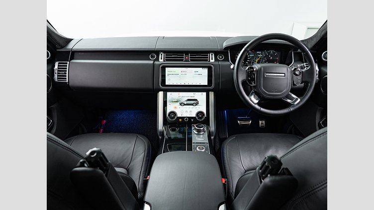 2021 認定中古車 Land Rover Range Rover フジホワイト 3.0リッターV6 258PS ディーゼル WESTMINSTER BLACK