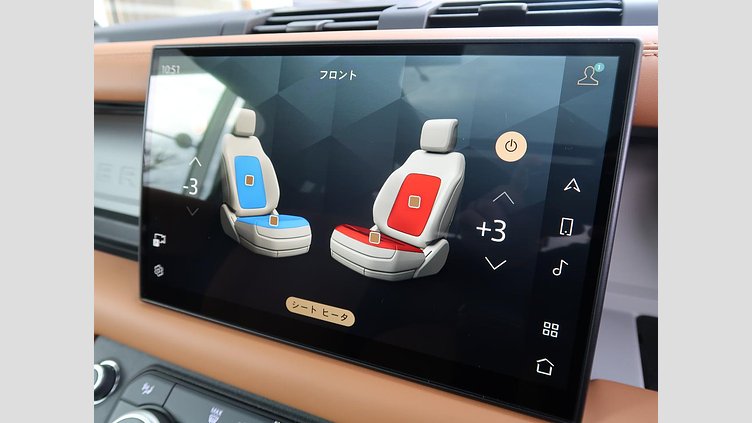 2024 認定中古車 Land Rover Defender 90 カルパチアングレイ ３Lディーゼルエンジン Ｘ－ダイナミックＨＳＥ Ｄ３５０ エアサスペンション装着車