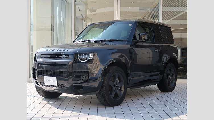 2024 認定中古車 Land Rover Defender 90 カルパチアングレイ ３Lディーゼルエンジン Ｘ－ダイナミックＨＳＥ Ｄ３５０ エアサスペンション装着車