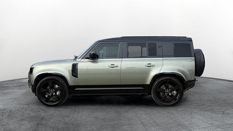 2025 Approved Land Rover Defender 110 Pangea Green 3.0 literes soros 6 hengeres dízel, összkerékhajtás, automata váltó X-Dynamic HSE