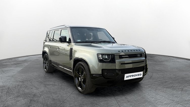 2025 Approved Land Rover Defender 110 Pangea Green 3.0 literes soros 6 hengeres dízel, összkerékhajtás, automata váltó X-Dynamic HSE