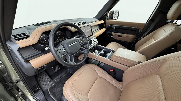 2025 Approved Land Rover Defender 110 Pangea Green 3.0 literes soros 6 hengeres dízel, összkerékhajtás, automata váltó X-Dynamic HSE