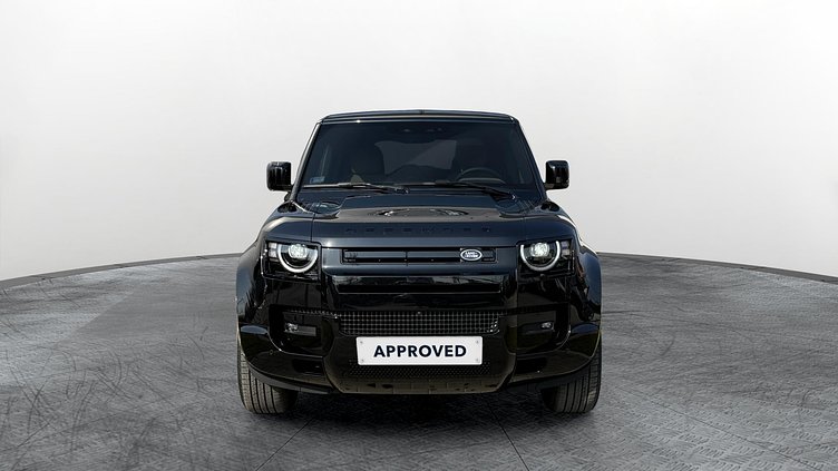 2026 Approved Land Rover Defender 110 Santorini Black D200 mild hybrid dízelmotor X-Dynamic SE