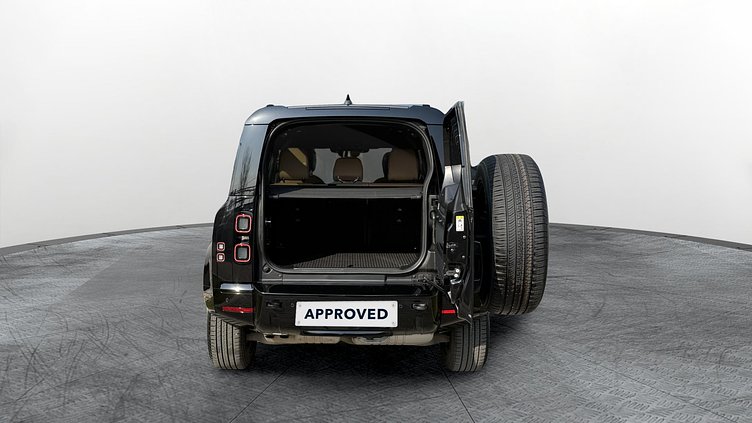 2026 Approved Land Rover Defender 110 Santorini Black D200 mild hybrid dízelmotor X-Dynamic SE