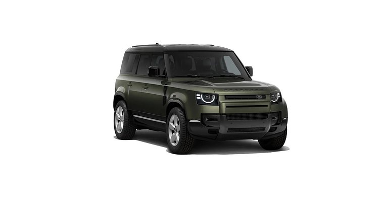 2025 新車 Land Rover Defender 110 ウールストーングリーン P300 ガソリン X-Dynamic SE