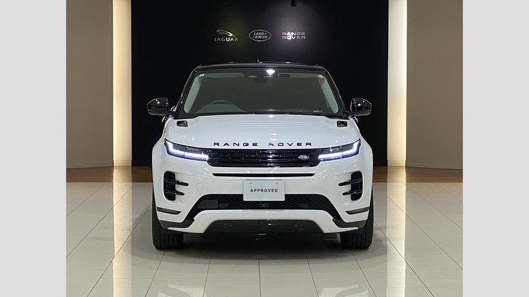 2024 認定中古車 Land Rover Range Rover Evoque オストゥーニパールホワイト D200マイルドハイブリッド（ディーゼル） スタンダードホイールベース DYNAMIC SE
