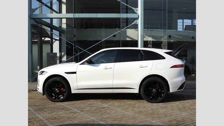 2024 認定中古車 Jaguar F-Pace オストゥーニパールホワイト P400e ガソリン プラグインハイブリッド R-DYNAMIC HSE