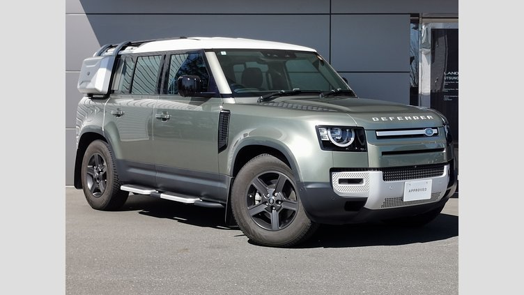 2020 認定中古車 Land Rover Defender 110 Pangea Green 2.0 litre i4P Petrol ベース