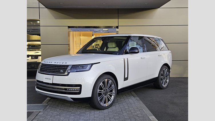 2024 認定中古車 Land Rover Range Rover オストゥーニパールホワイト（お取り扱いの有無については正規ディーラーにお問い合わせください） D300 AWD MHEV（AT） スタンダードホイールベース Autobiography