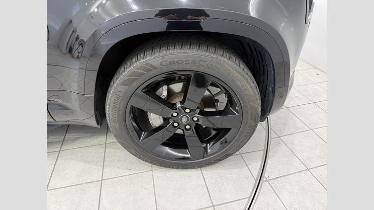 2023 認定中古車 Land Rover Defender 110 サントリーニブラック D300 AWD（AT） X-DYNAMIC HSE D300 エアサスペンション