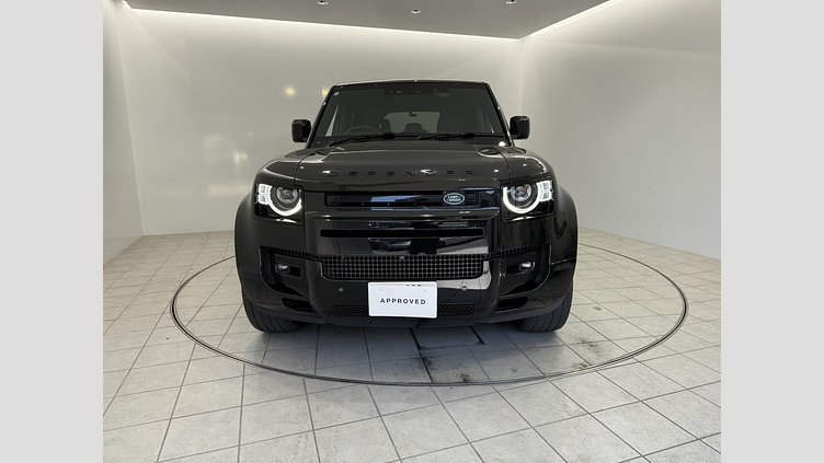 2023 認定中古車 Land Rover Defender 110 サントリーニブラック D300 AWD（AT） X-DYNAMIC HSE D300 エアサスペンション