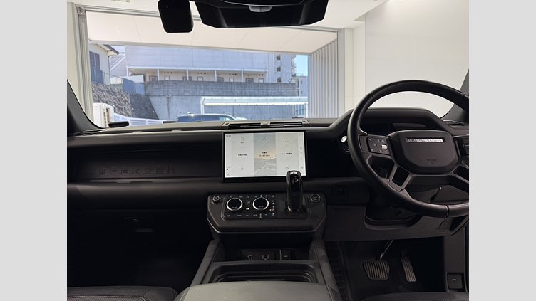 2023 認定中古車 Land Rover Defender 110 サントリーニブラック D300 AWD（AT） X-DYNAMIC HSE D300 エアサスペンション