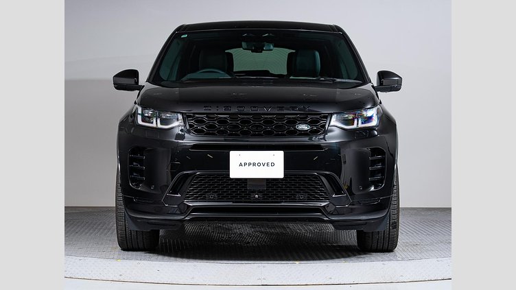 2024 認定中古車 Land Rover Discovery Sport サントリーニブラック D200マイルドハイブリッド（ディーゼル） 標準ホイール DYNAMIC SE