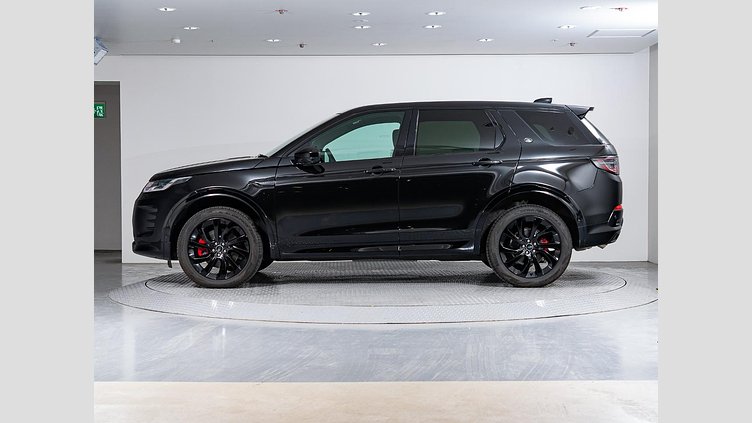 2024 認定中古車 Land Rover Discovery Sport サントリーニブラック D200マイルドハイブリッド（ディーゼル） 標準ホイール DYNAMIC SE