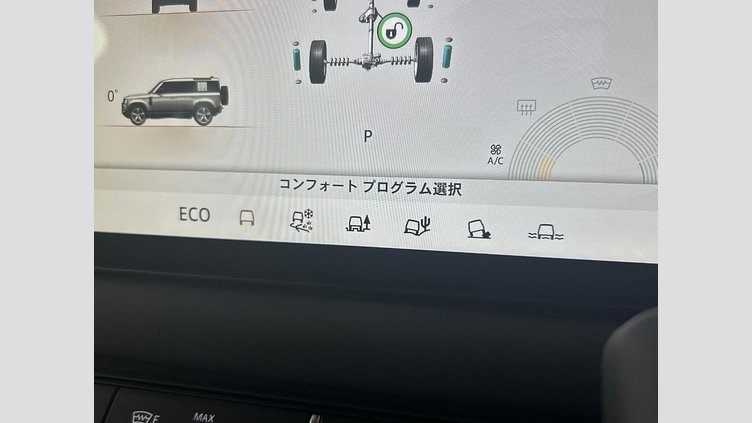 2024 認定中古車 Land Rover Defender 110 サントリーニブラック D350 ディーゼルマイルドハイブリッド X-Dynamic SE