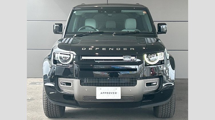 2024 認定中古車 Land Rover Defender 110 サントリーニブラック D350 ディーゼルマイルドハイブリッド X-Dynamic SE