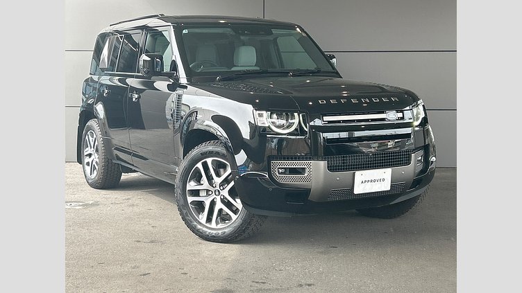 2024 認定中古車 Land Rover Defender 110 サントリーニブラック D350 ディーゼルマイルドハイブリッド X-Dynamic SE