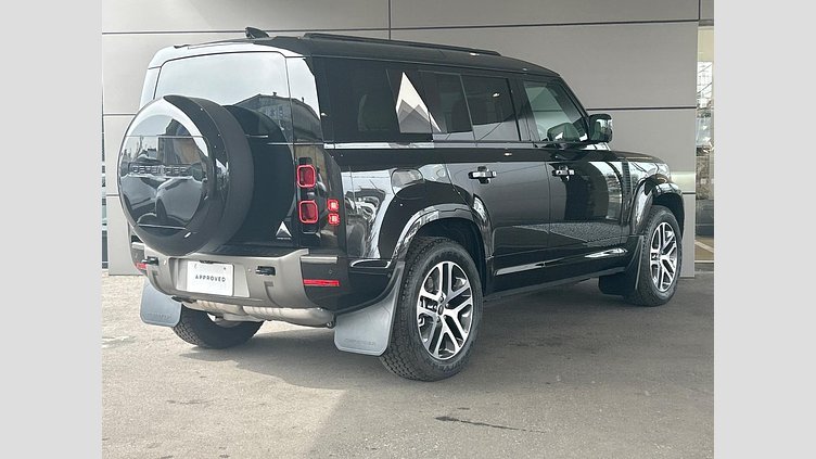 2024 認定中古車 Land Rover Defender 110 サントリーニブラック D350 ディーゼルマイルドハイブリッド X-Dynamic SE