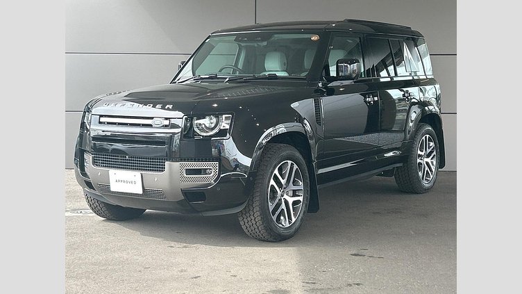 2024 認定中古車 Land Rover Defender 110 サントリーニブラック D350 ディーゼルマイルドハイブリッド X-Dynamic SE