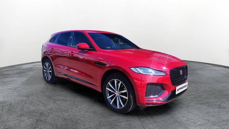2022 Approved Jaguar F-Pace Firenze Red P250 AWD AUTO R-DYNAMIC SE