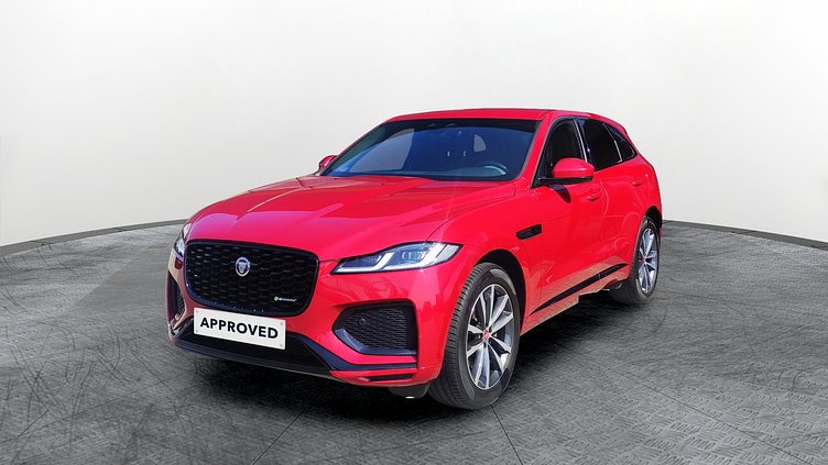 2022 Approved Jaguar F-Pace Firenze Red P250 AWD AUTO R-DYNAMIC SE