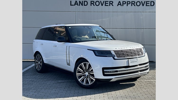 2025 認定中古車 Land Rover Range Rover オストゥーニパールホワイト D350 Autobiography SWB D350