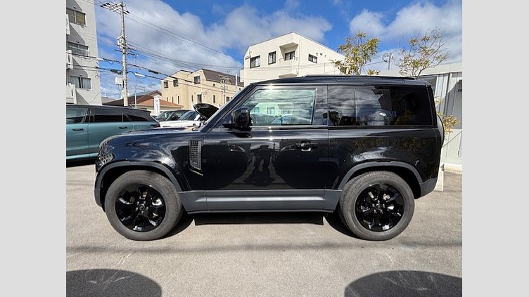 2022 認定中古車 Land Rover Defender 90 サントリーニブラック P300 AWD（AT） SE