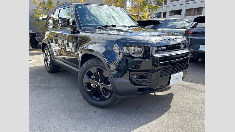 2022 認定中古車 Land Rover Defender 90 サントリーニブラック P300 AWD（AT） SE