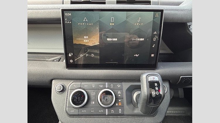 2022 認定中古車 Land Rover Defender 90 サントリーニブラック P300 AWD（AT） SE