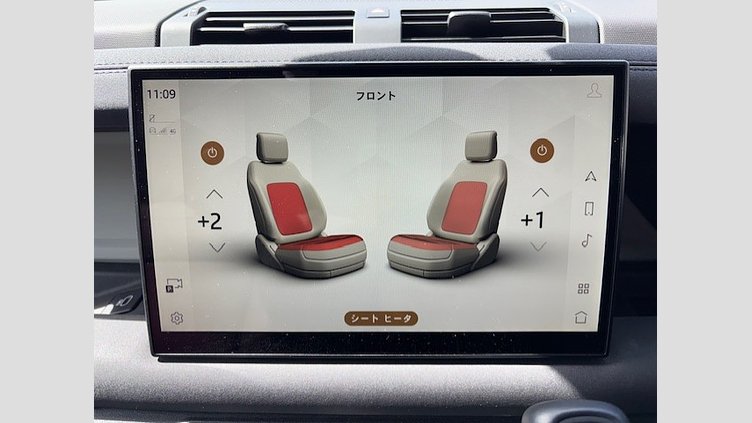 2022 認定中古車 Land Rover Defender 90 サントリーニブラック P300 AWD（AT） SE