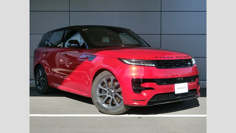 2024 認定中古車 Land Rover Range Rover Sport フィレンツェレッド P550eプラグインハイブリッド（ガソリン） スタンダードホイールベース Dynamic SE
