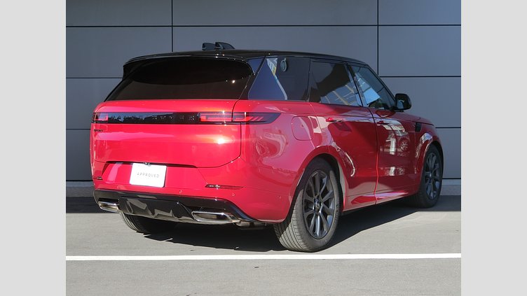 2024 認定中古車 Land Rover Range Rover Sport フィレンツェレッド P550eプラグインハイブリッド（ガソリン） スタンダードホイールベース Dynamic SE