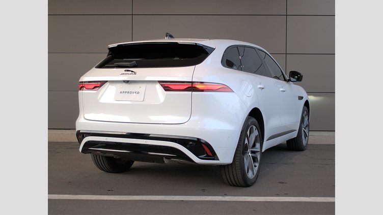 2024 認定中古車 Jaguar F-Pace オストゥーニパールホワイト P400e ガソリン プラグインハイブリッド R-DYNAMIC SE