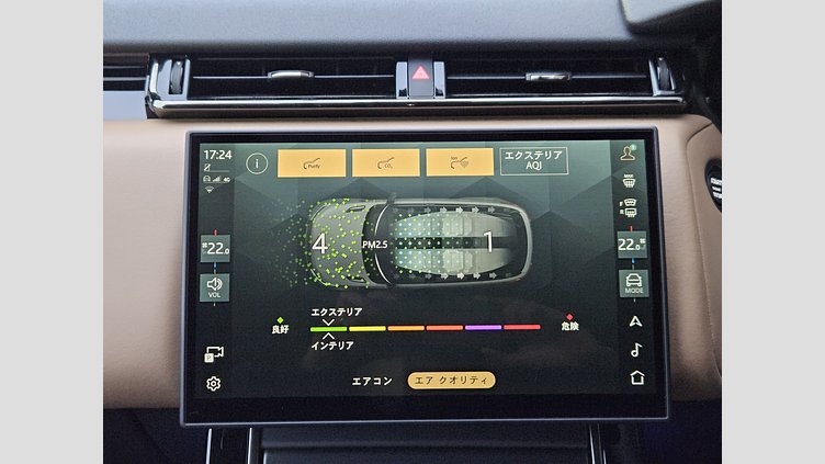 2024 認定中古車 Land Rover Range Rover Velar サントリーニブラック P400eプラグインハイブリッド（ガソリン） スタンダードホイールベース Dynamic HSE
