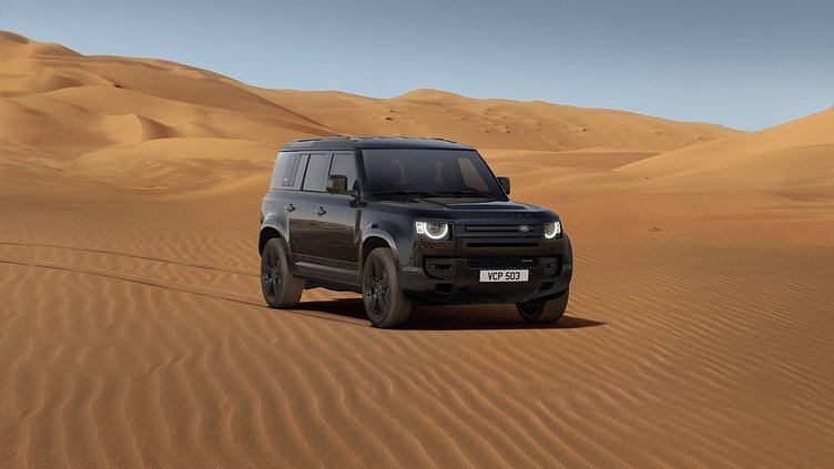 2022 Używany Land Rover Defender 110 Santorini Black P300 AWD Auto X-DYNAMIC SE