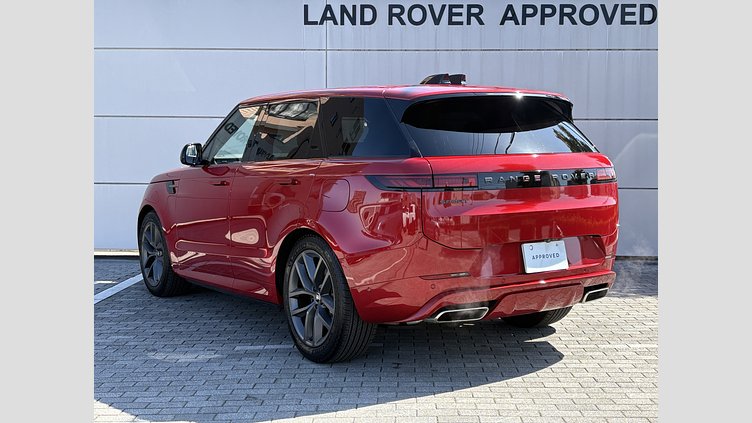 2024 認定中古車 Land Rover Range Rover Sport フィレンツェレッド P550eプラグインハイブリッド（ガソリン） スタンダードホイールベース Dynamic SE