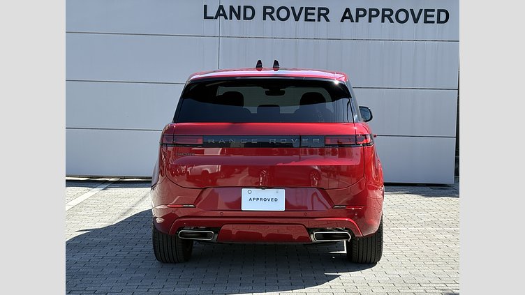2024 認定中古車 Land Rover Range Rover Sport フィレンツェレッド P550eプラグインハイブリッド（ガソリン） スタンダードホイールベース Dynamic SE