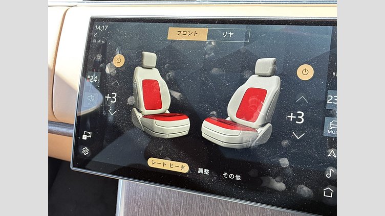 2024 認定中古車 Land Rover Range Rover オストゥーニパールホワイト（お取り扱いの有無については正規ディーラーにお問い合わせください） D350 AWD MHEV（AT） スタンダードホイールベース SE