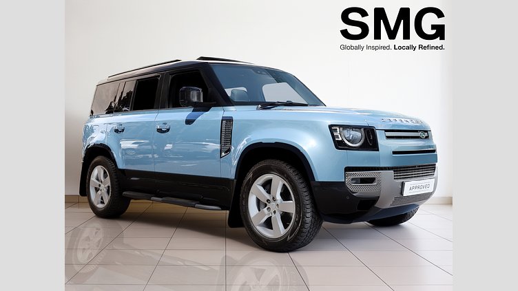 2025 Approved Land Rover Defender 110 Tasman Blue AWD D350 X-Dynamic HSE