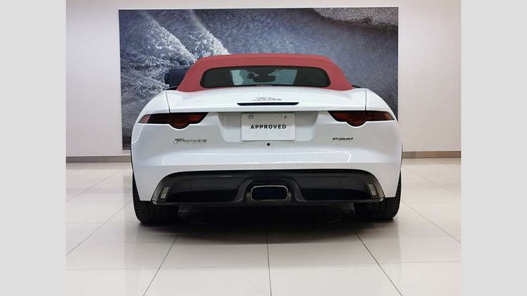2018 認定中古車 Jaguar F-Type Fuji White 2.0 litre i4P Petrol Rダイナミック2.0L P300