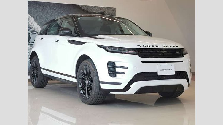 2024 認定中古車 Land Rover Range Rover Evoque オストゥーニパールホワイト D200マイルドハイブリッド（ディーゼル） スタンダードホイールベース DYNAMIC SE