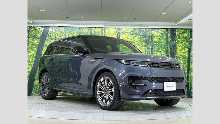 2023 認定中古車 Land Rover Range Rover Sport ヴァレジネブルー 3.0リッター6気筒300PSターボチャージドディーゼルMHEV（オートマチック） AUTOBIOGRAPHY