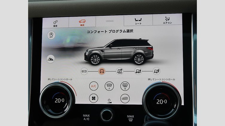 2018 認定中古車 Land Rover Range Rover Sport Byron Blue 3.0 V6 Dsl Mono Turbo Std Flow HSE
