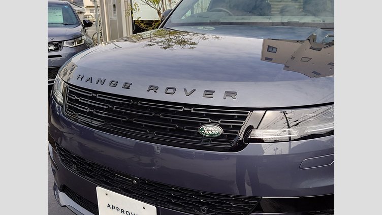 2023 認定中古車 Land Rover Range Rover Sport ヴァレジネブルー 3.0リッター6気筒400PSターボチャージドガソリンMHEV（オートマチック） FIRST EDITION